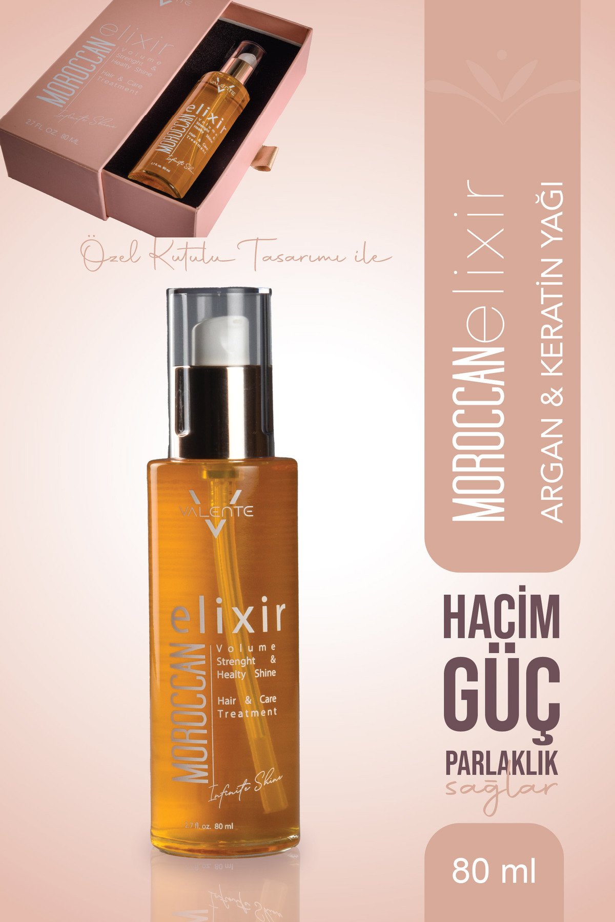 Moroccan Elixir 80 ML (Argan & Keratin)