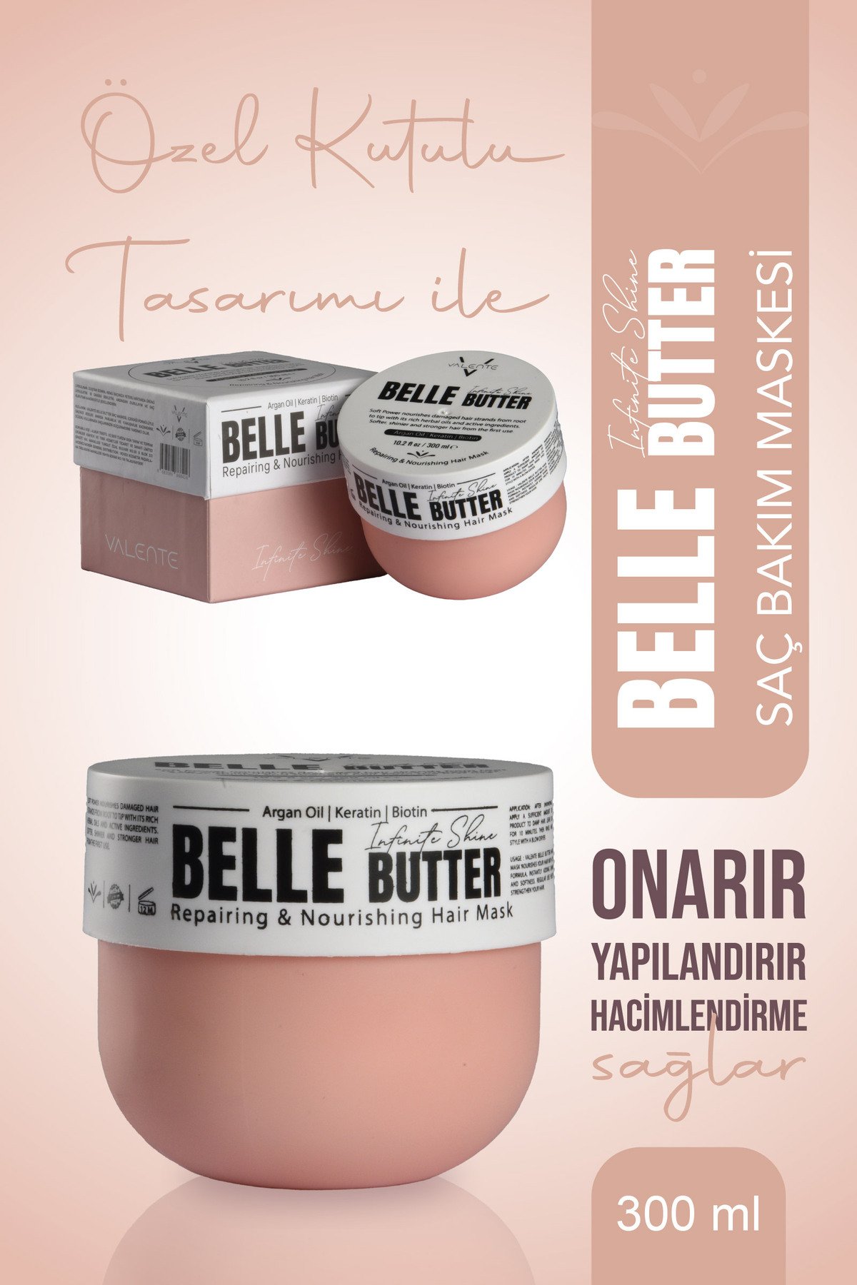 Belle Butter Saç Maskesi 300 ML